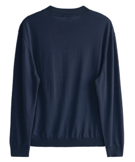 half turtleneck sweater wool 100% /7color　SH2675