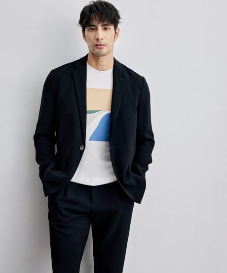 acetate casual jacket　SH2137