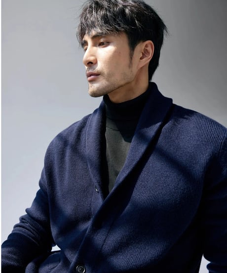 wool knit cardigan /2color　SH2249