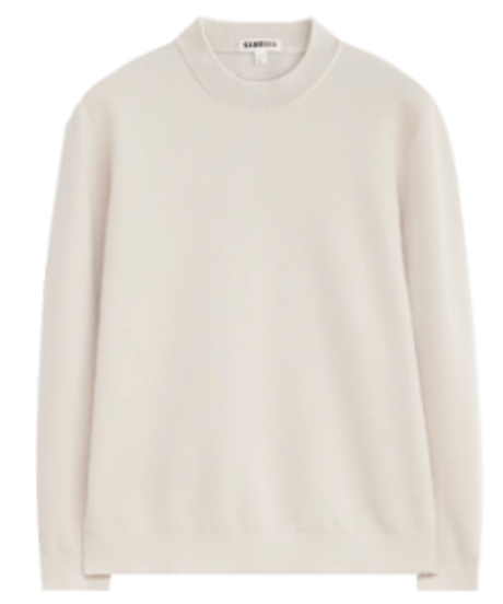 half turtleneck sweater /4color　SH2656