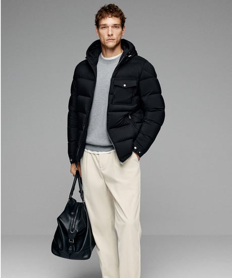 white goose down jacket /2color　SH2619