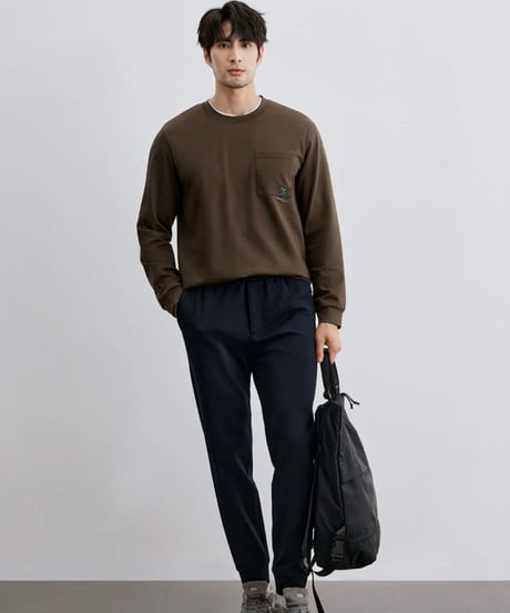 casual cotton t shirt /2color　SH2298