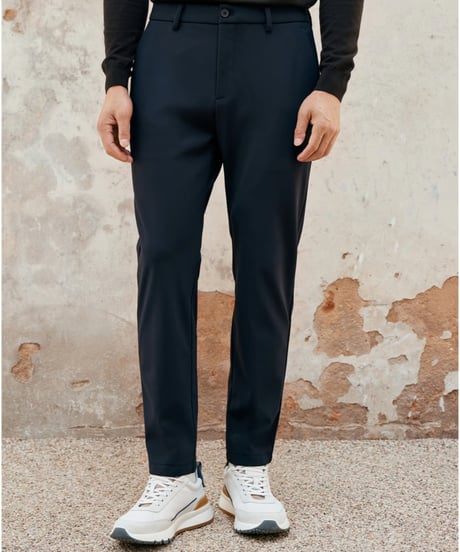 velvet stretch casual pants /2color　SH2389
