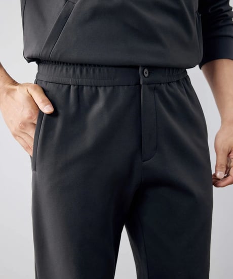 sweatpants elastic waist casual /2color　SH2245