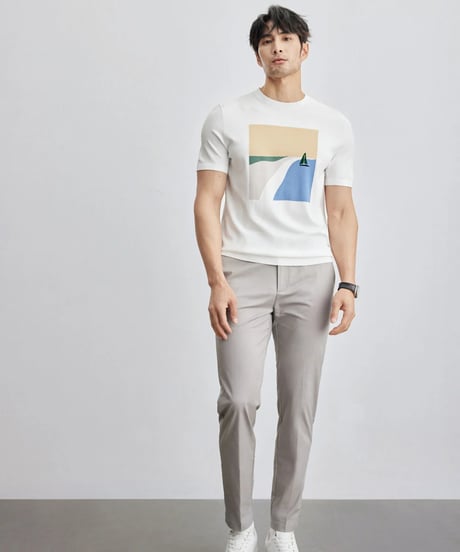 stretch slim casual pants /2color　SH2110