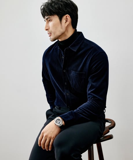 corduroy casual shirt /2color　SH2276