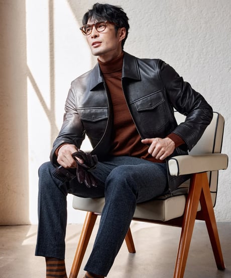 wool casual slim pants　SH2346