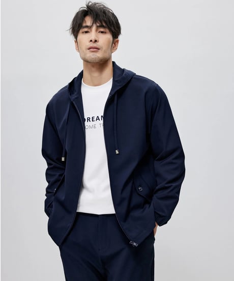 dry hooded jacket /2color　SH2155