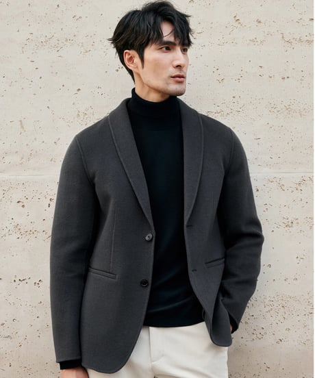 cashmere wool casual suit jacket　SH2381