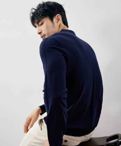 sweater wool slim fit /2color　SH2232