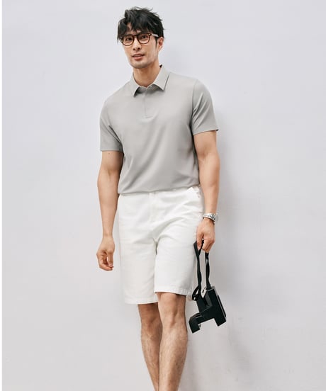 Ice silk polo shirt /3color　SH2539