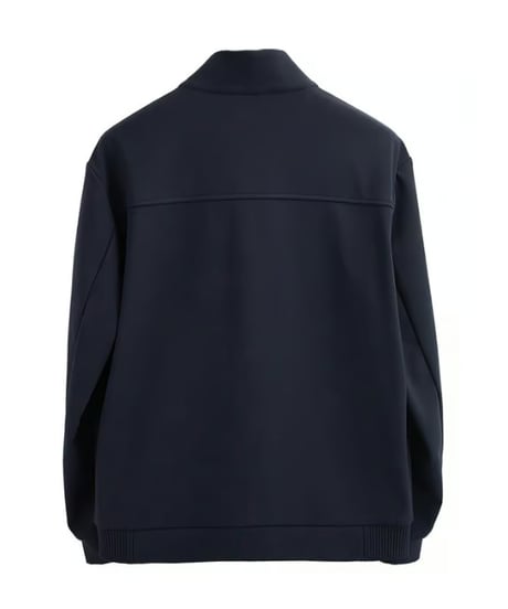 velvet stand-up collar zip-up jacket　SH2438