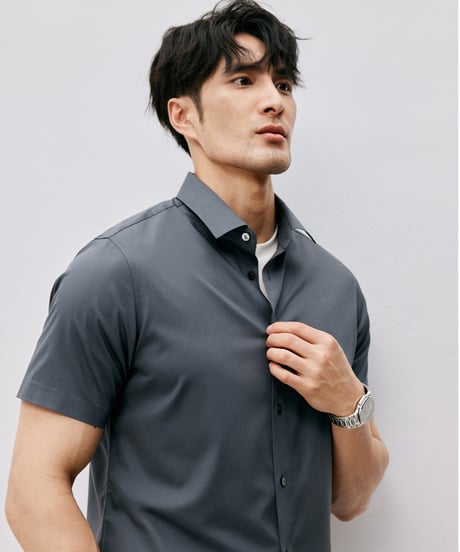 men's casual shirts wrinkle-resistant /4color　SH2471