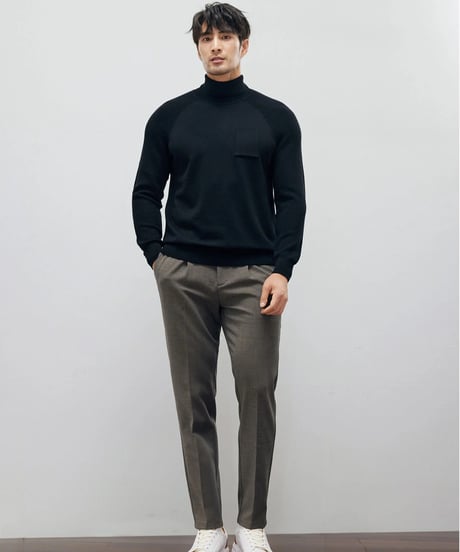 turtleneck wool sweater /2color　SH2179