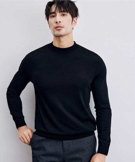 turtleneck sweater wool 100％ /3color　SH2310