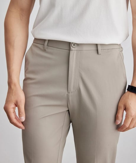 mulberry silk stretch casual pants /2color　SH2076