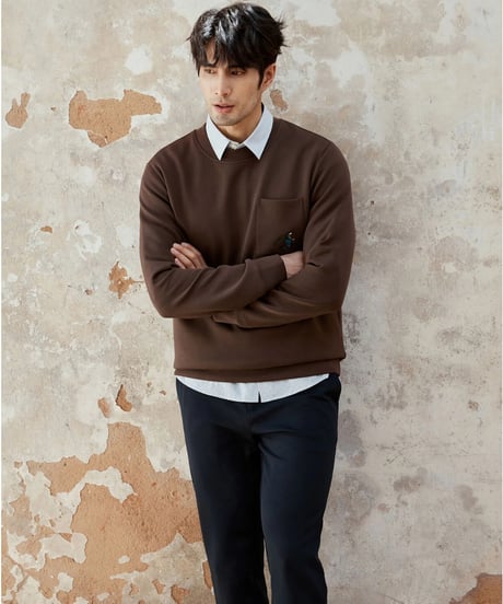 casual sweatshirt cotton /3color　SH2009