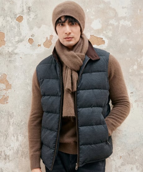 scarf raccoon 100% /3color　SH2402