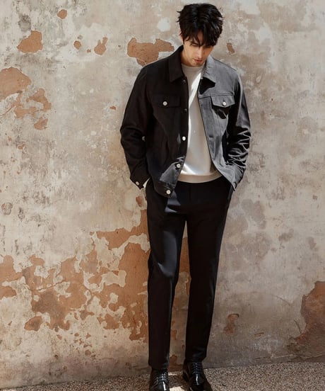 wrinkled jacket /2color　SH2018