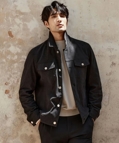 wrinkled jacket /2color　SH2018