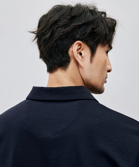 stretch lapel sweatshirt　SH2456