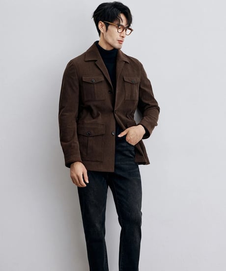 corduroy safari jacket　SH2319
