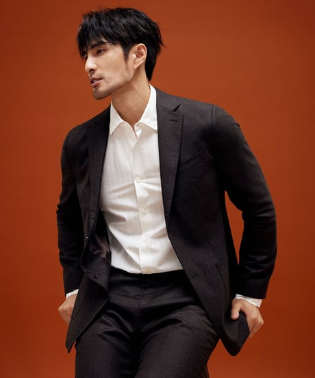 formal fit jacket flannel wool 100％　SH2168