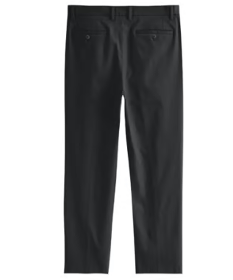 casual pants single pleat straight /2color　SH2606