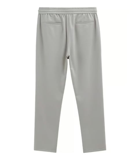 stretch elastic waist pants /2color　SH2496