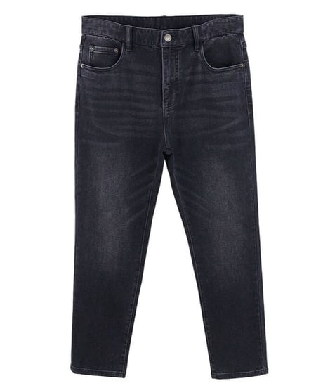 black gray wash stretch jeans　SH2312