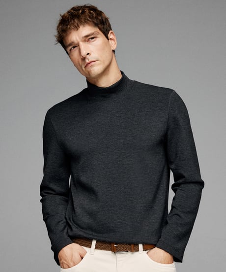 turtleneck shirt /2color　SH2646