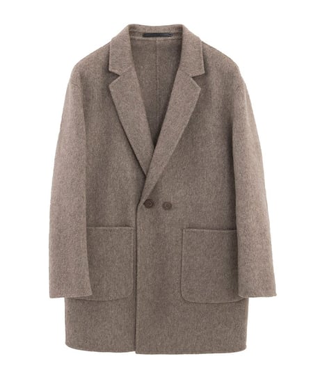 wool mid length coat　SH2444