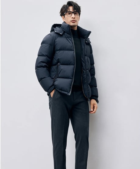 white goose short down jacket　SH2429