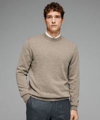 crew neck sweater cashmere 100% /2color　SH2623