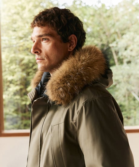 down jacket parka white goose /2color　SH2692