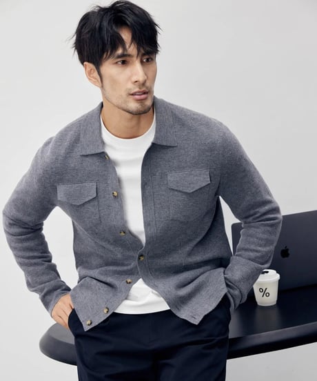 jacket knit cardigan /2color　SH2283