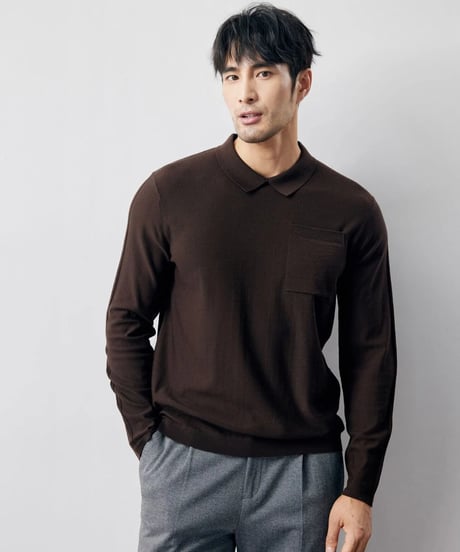 sweater wool slim fit /2color　SH2232
