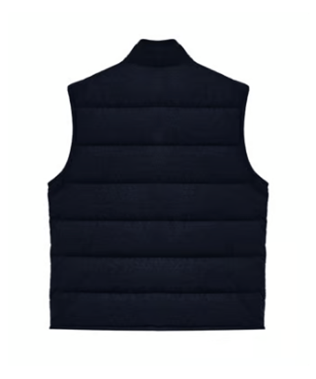 down jacket vest wool white goose /2color　SH2621