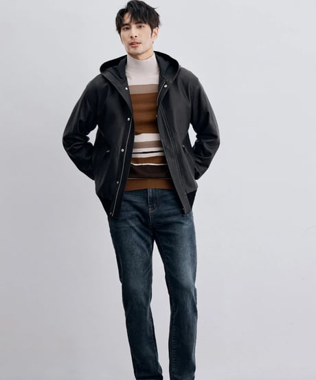 leather jacket sheepskin 100%　SH2327