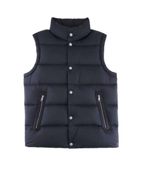 down jacket vest white goose /2color　SH2597