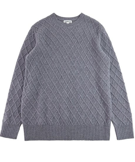 wool round neck sweater /2color　SH2211