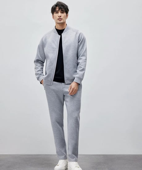 zipper knit jacket /2color　SH2150
