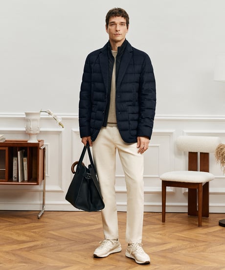 down jacket suit wool /2color　SH2566