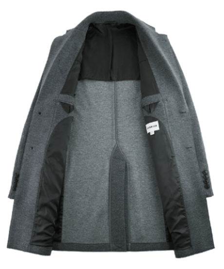 tailored herringbone coat　SH2688