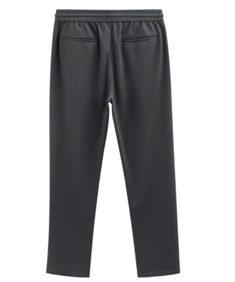 stretch elastic waist pants /2color　SH2496