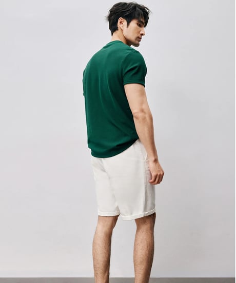 mulberry silk cotton t-shirt /3color　SH2451