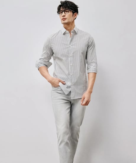 casual striped shirt　SH2447