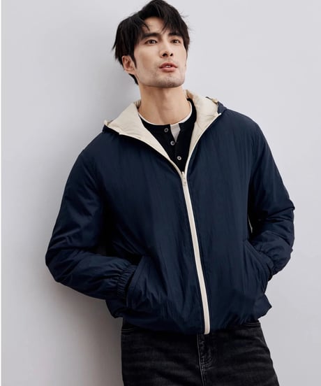 reversible hooded blouson　SH2318