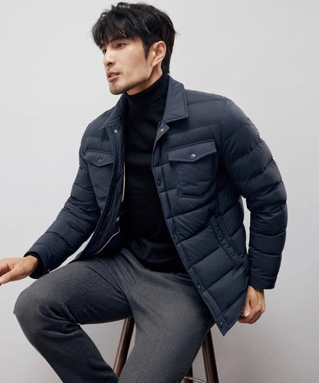 White duck down jacket /2color　SH2223