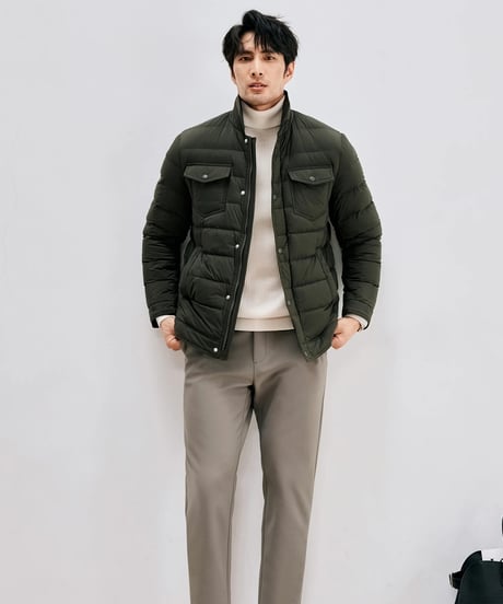 slim straight casual pants /2color　SH2644